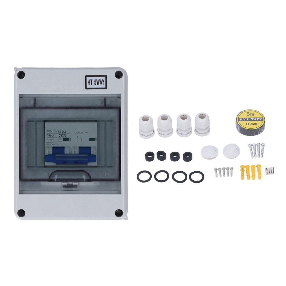 Circuit Breaker MCB PV Combiner Box Disconnect