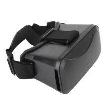 3D VR Headset with Gamepad for iOS & Android, Black, Kids & Adults