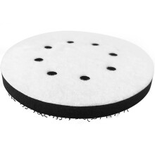 Soft Sanding Pad 125mm Foam Sanding Discs with 8 Holes for Electric Sanders, Soft Sponge Material, 4.9 Inch Diameter
