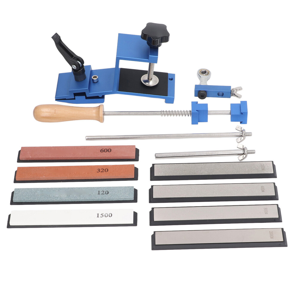 Fixed Angle Knife Sharpener Kit with 4 Whetstone 4