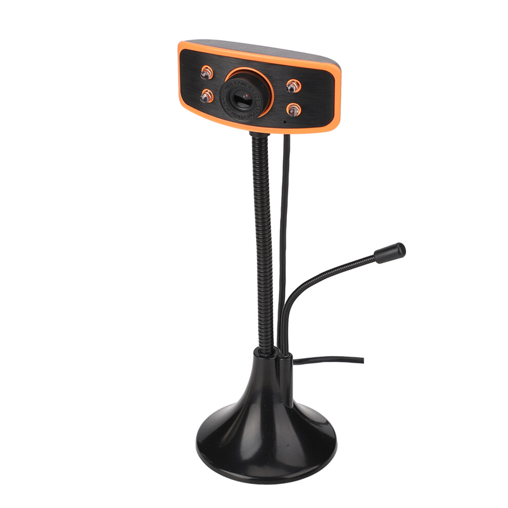Plug & Play 1080P Usb Webcam With Mic For Online Courses & Video Chat 4961341491635
