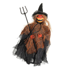 Bezaubernde Ornament Halloween Tree Toppers - Elegant Pumpkin Decoration for Spooky Home Decor, 12 Inch Size