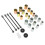 27Pcs/Set Universal Carbon Steel Rear Axle Bushing 3