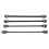 27Pcs/Set Universal Carbon Steel Rear Axle Bushing 7