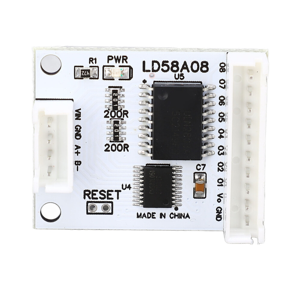 8 Channel RS485 to PWM Output Transistor Driver