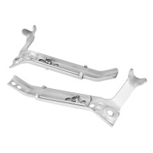 Adjustable Variable Speed Bike Training Wheels for Kids 16-22 inch Silver
