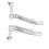 Adjustable Variable Speed Bike Training Wheels for Kids 16-22 inch Silver 14