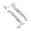 Adjustable Variable Speed Bike Training Wheels for Kids 16-22 inch Silver 7