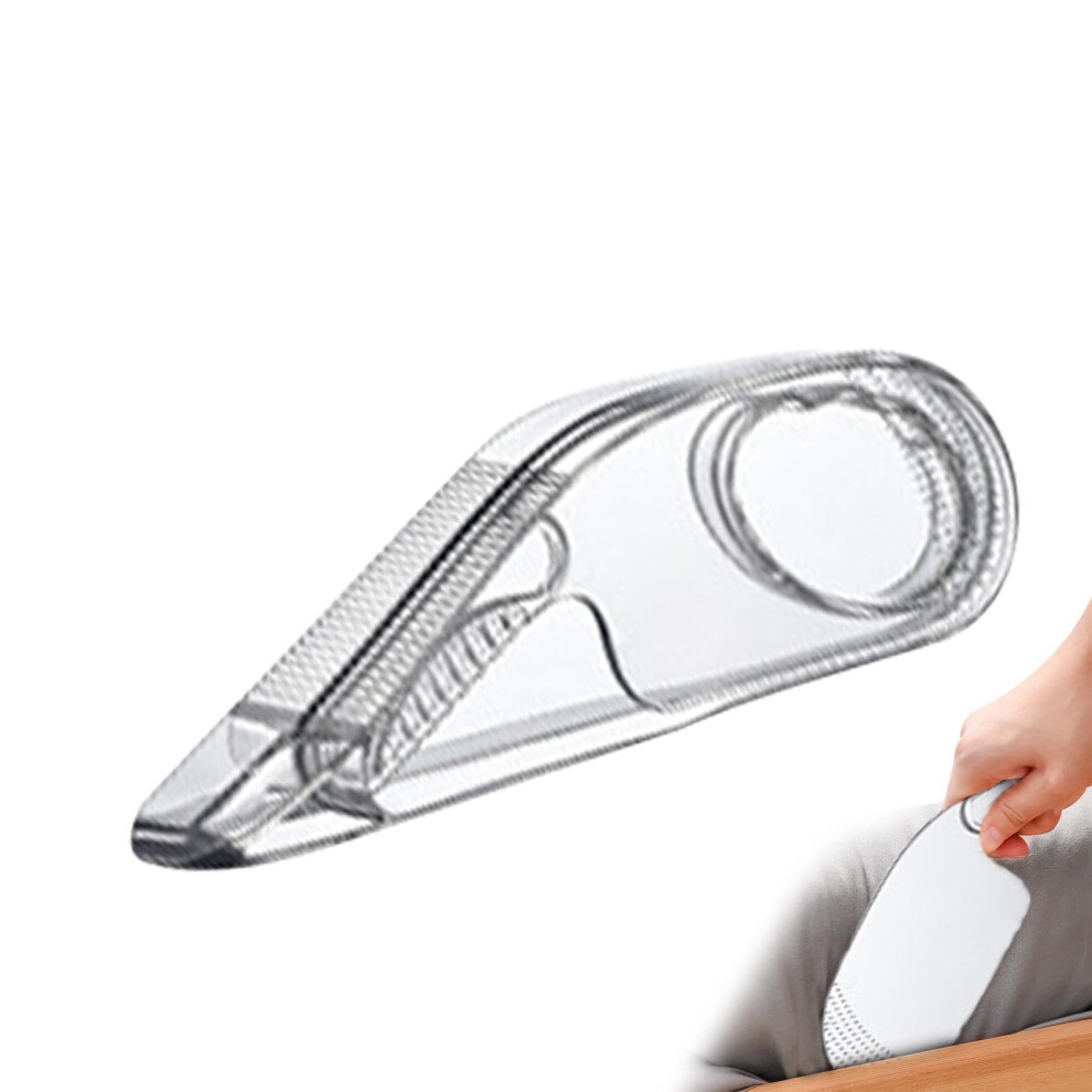 Mattress Lifter Tool, 2-in-1 Mattress Wedge and Bed Sheet Tucker, Easy Mattress Raiser for Changing Linen, Transparent Color