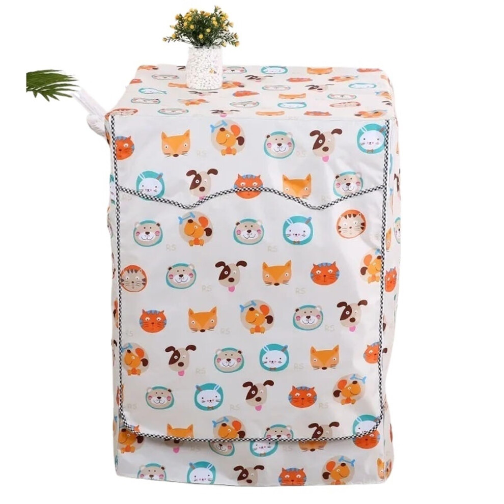 Waschmaschine Abdeckung Wasserdicht Polyester L 04 mit Silberner Beschichtung, Staubdicht und Passend fÃ¼r Zuhause-image-OPC-PJMPKBW-NEW