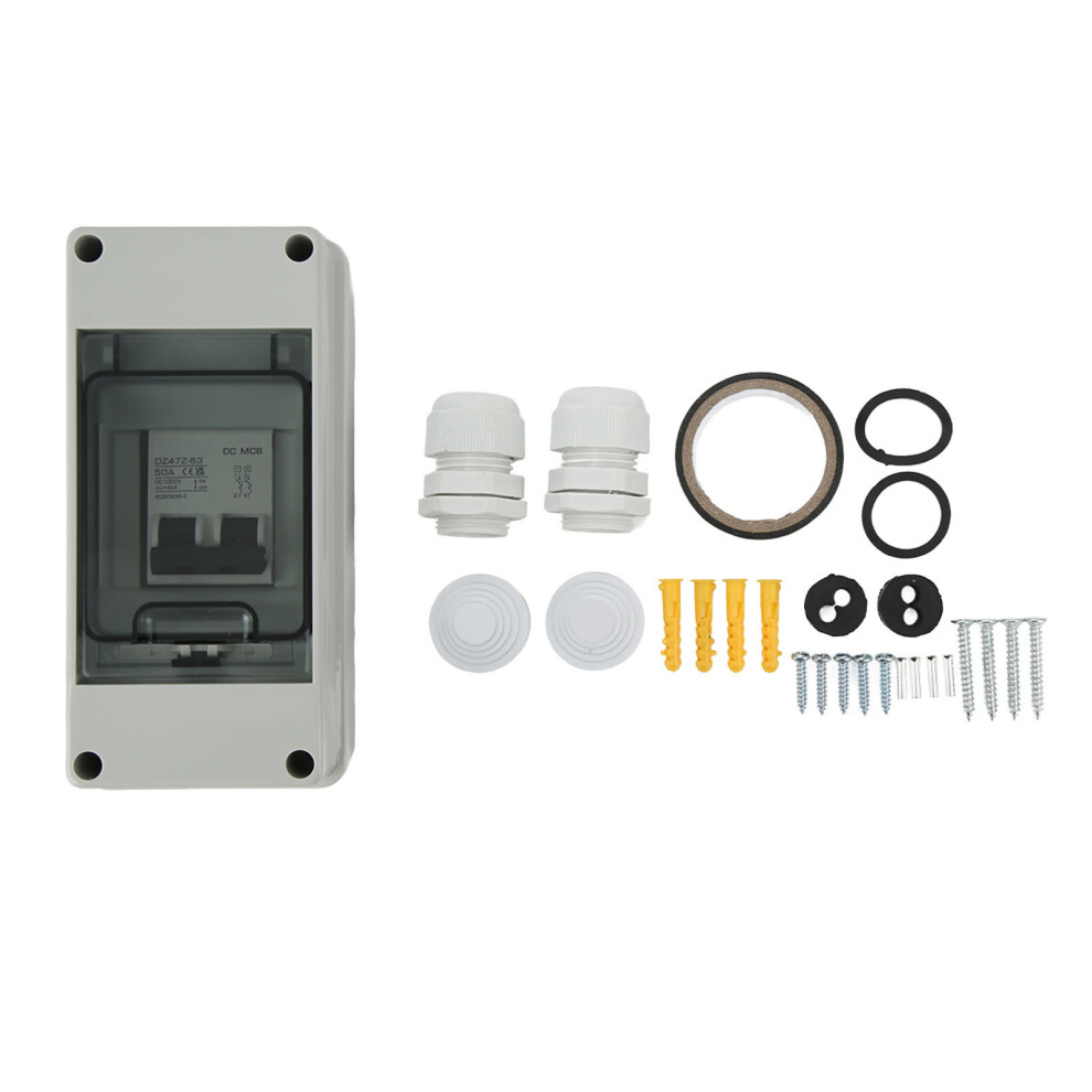 DC Miniature Circuit Breaker 2P 50A 1000V
