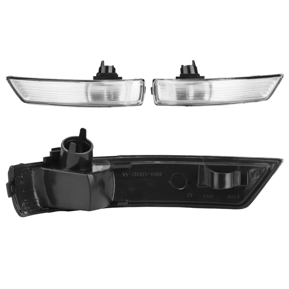Pair Of Wing Mirror Indicator Lens Cover For Ford Focus 2008-2018 Light 3121341503917