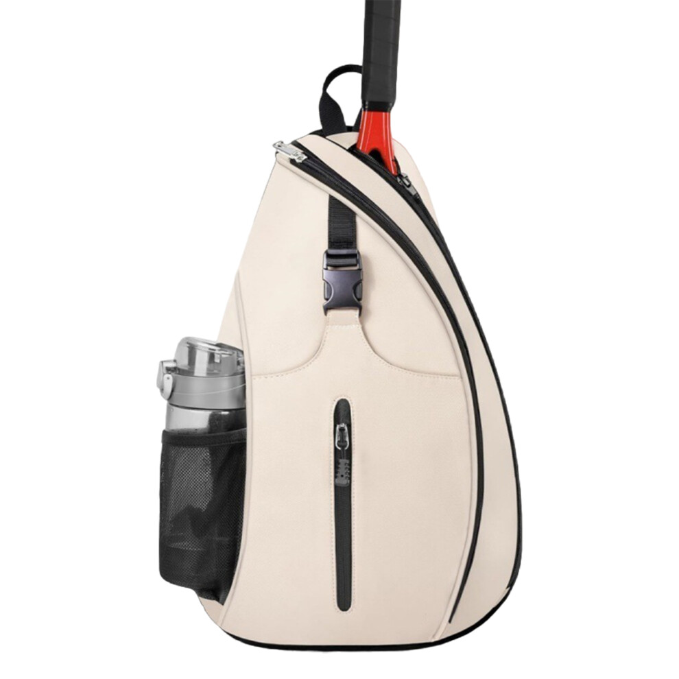 (creamcoloured) Badminton Bag With Large Capacity Outdoor Sports Enthusiasts Tennis-image-OPC-PJMPNFR-NEW