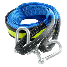Tow Rope With Hook, Heavy-Duty Towing Cable for Cars, 10 Ton Capacity, Durable and Safe for Off-Road Use