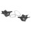 1 Pair Triple Speed Bicycle Gear Shift Derailleur 9