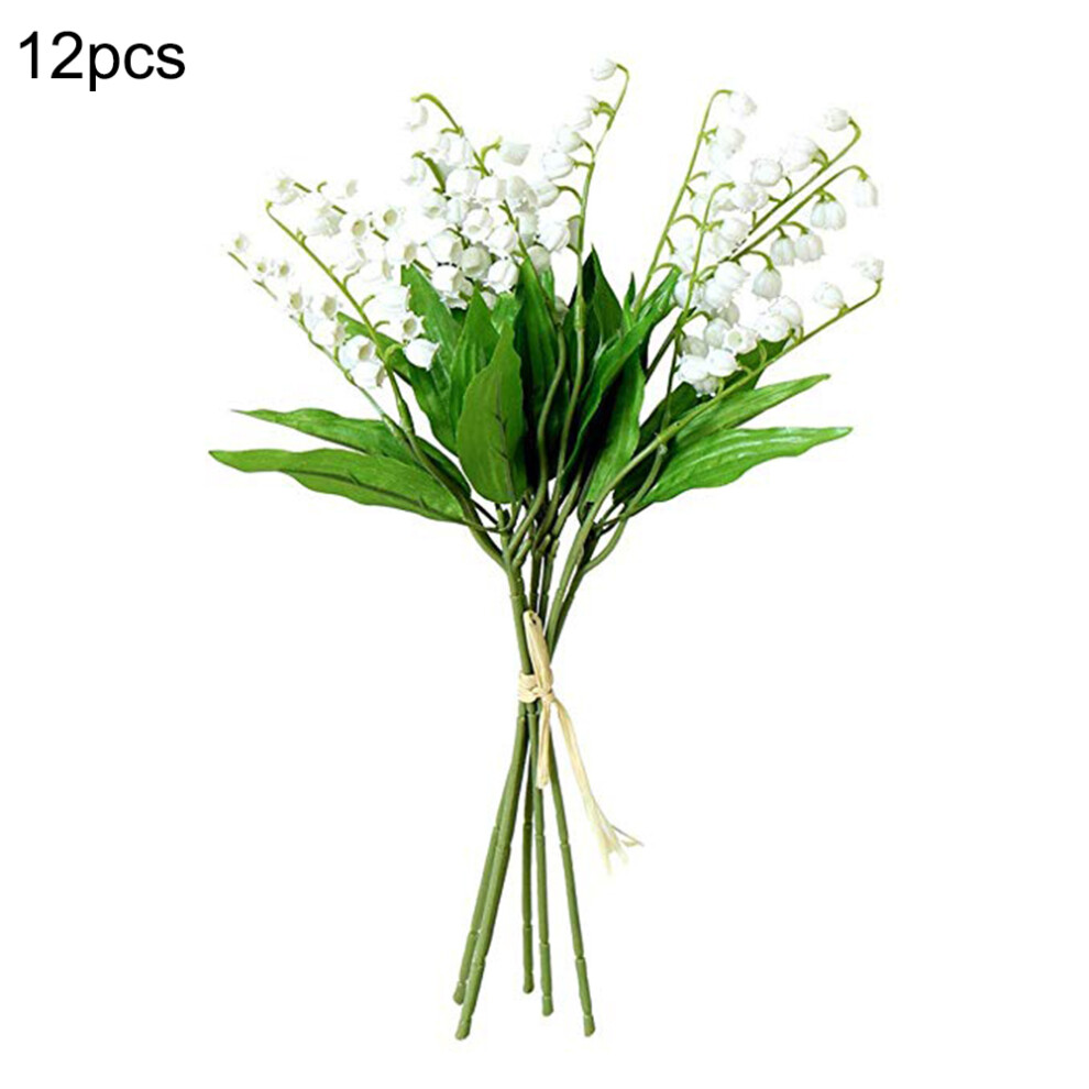 Artificial Lily of The Valley Flowers 12pc Wedding Decor