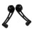 2pcs Alloy Window Handle Riser Winder Crank Fit 8