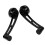 2pcs Alloy Window Handle Riser Winder Crank Fit 6