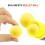 100PCS Universal EVA Soft Round Refilled Ball for Rival Toy Gun random color 13