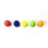 100PCS Universal EVA Soft Round Refilled Ball for Rival Toy Gun random color 15