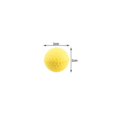 100PCS Universal EVA Soft Round Refilled Ball for Rival Toy Gun random color 1
