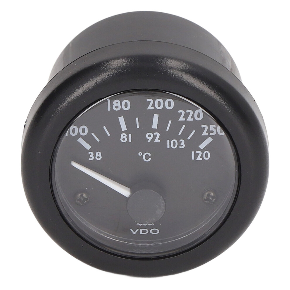 2In Wide Range Water Temp Gauge 24V Waterproof Front For Diesel Engines 4261341512614