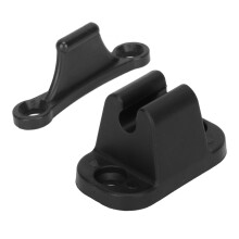 Black Reinforced Nylon Door Stop Retainer for Camper Vans RV Motorhome
