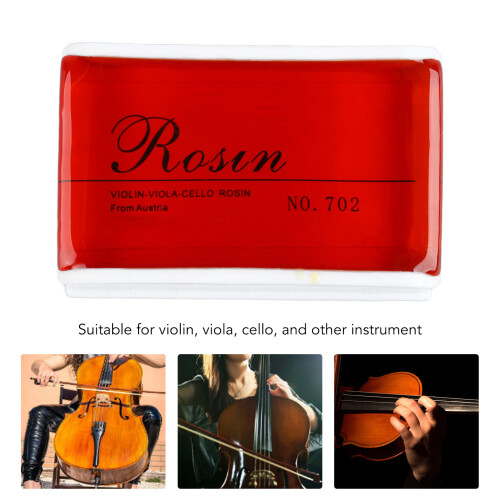 Low Dust Violin Rosin - 6Pcs for Viola Cello with Easy Application 2