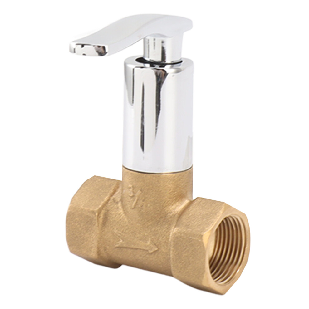 3/4In Ceramic Brass Water Stop Valve For Kitchen & Bathroom 4201341517974