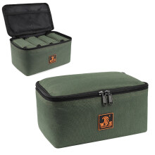Bolsa de aparejos de pesca 23.5x14x13.5 cm verde militar