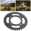 36T Tooth 420 Chain Size 65mm Steel Rear Chain 11