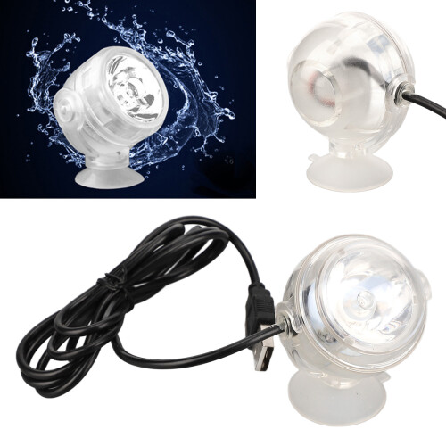 Luz LED para acuario mini de 1 W multifuncional - plástico