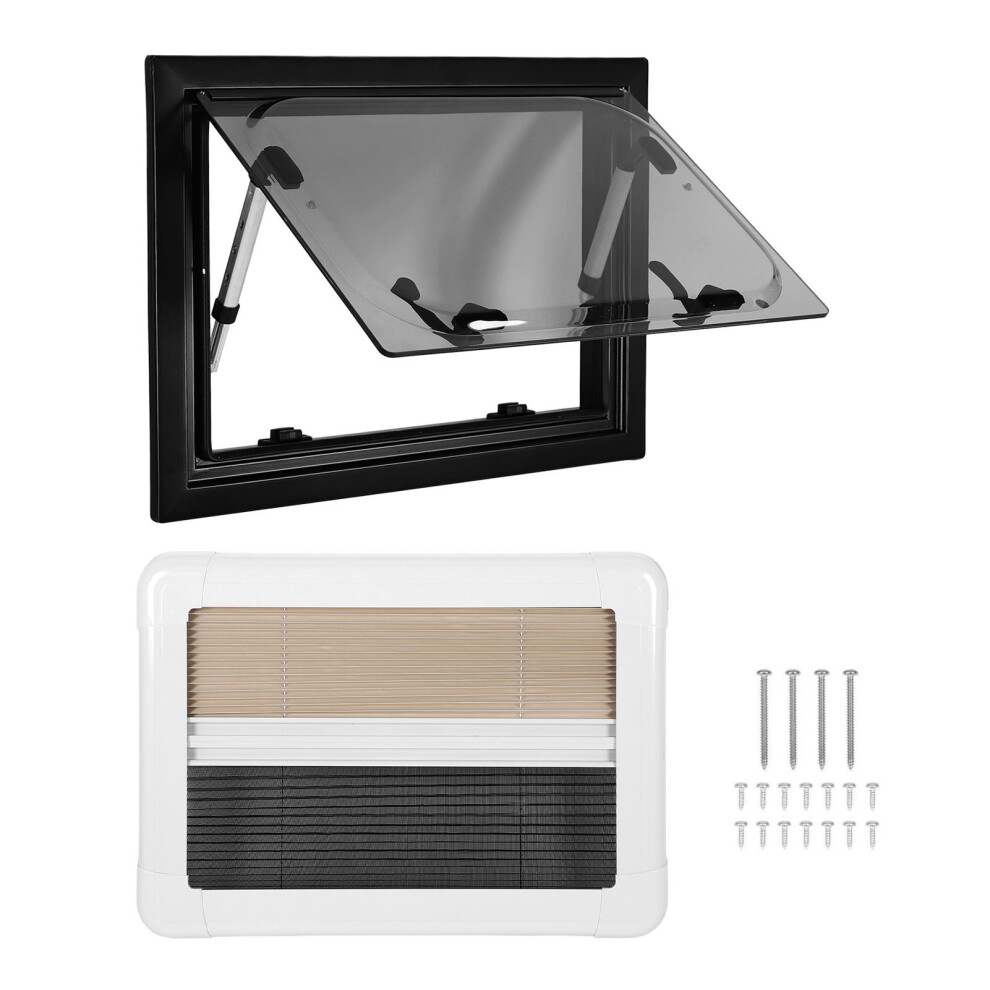 Rv Push Out Window Right Angle Double Layer 9387669410168