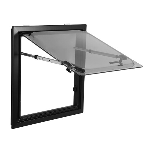 24 X 24in RV Push Out Window 75 Deg Opening 1
