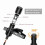 Black Double Head Lavalier Microphone, Omnidirectional, No Driver Needed 11