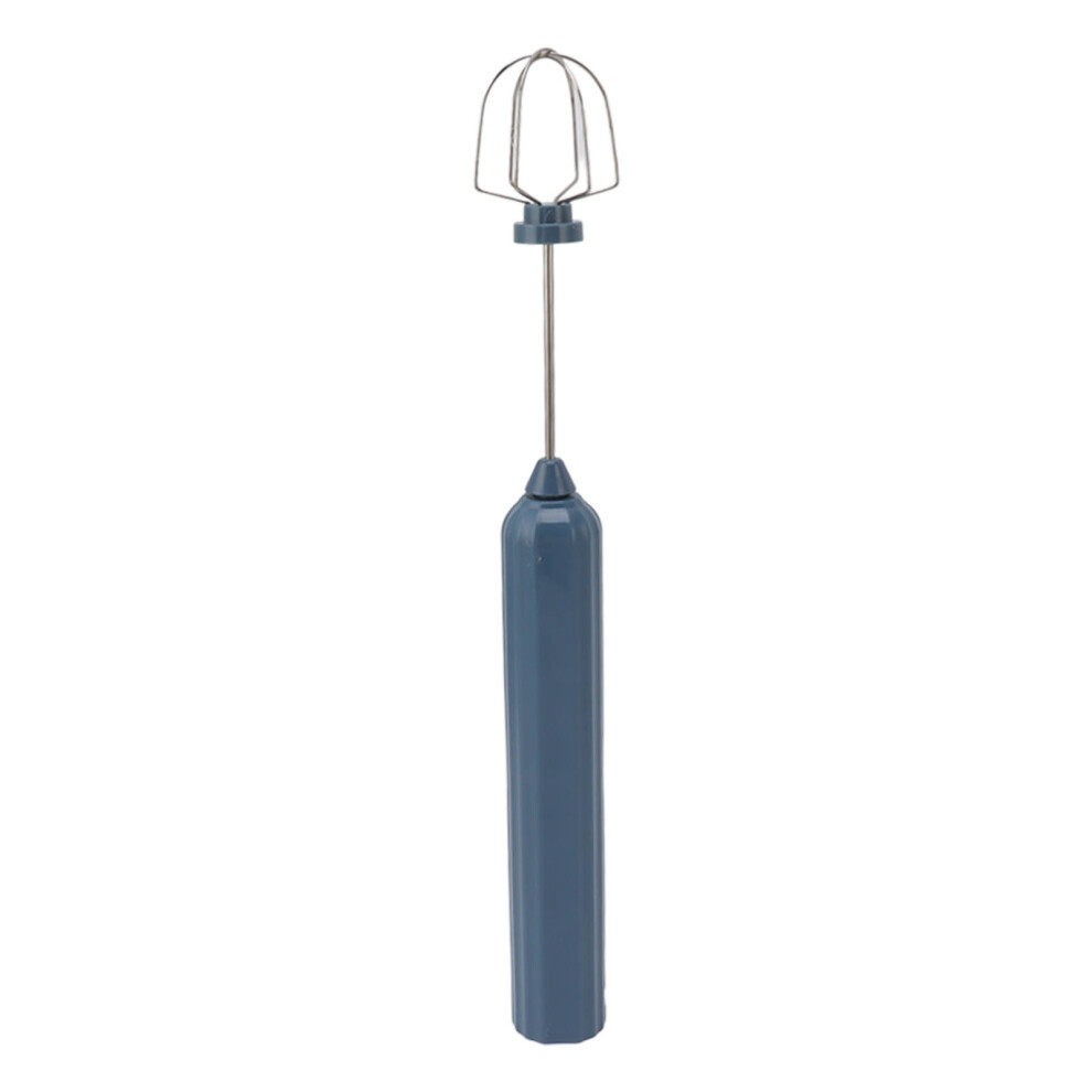 Handheld Blue Stainless Steel Mixer USB Charging Adjustable Speed