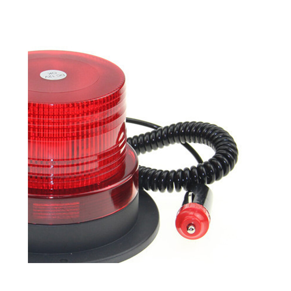 13200Lm Warning Flash Beacon Led Safety Strobe, Plastic Light/Red 4971341522451