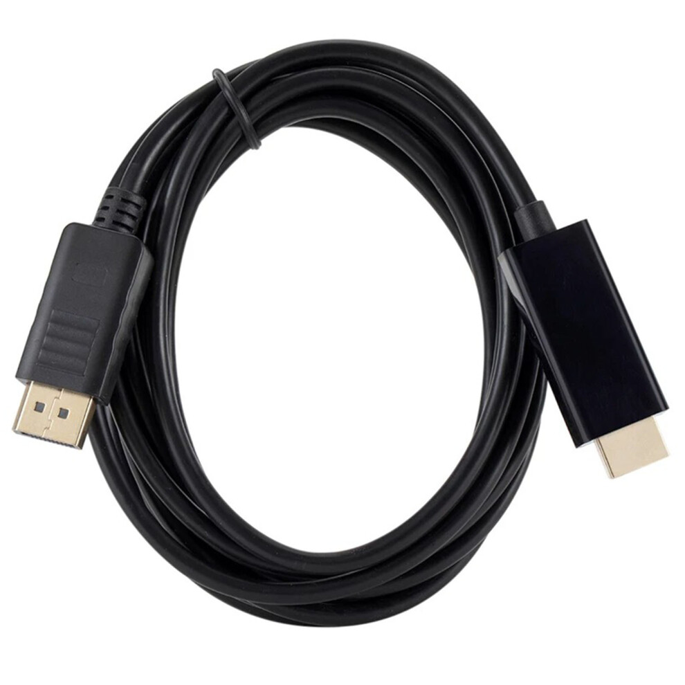 5.9Ft 4K Hdmi To Displayport Cable 3840X2160p 60Hz Gold 4211341523547