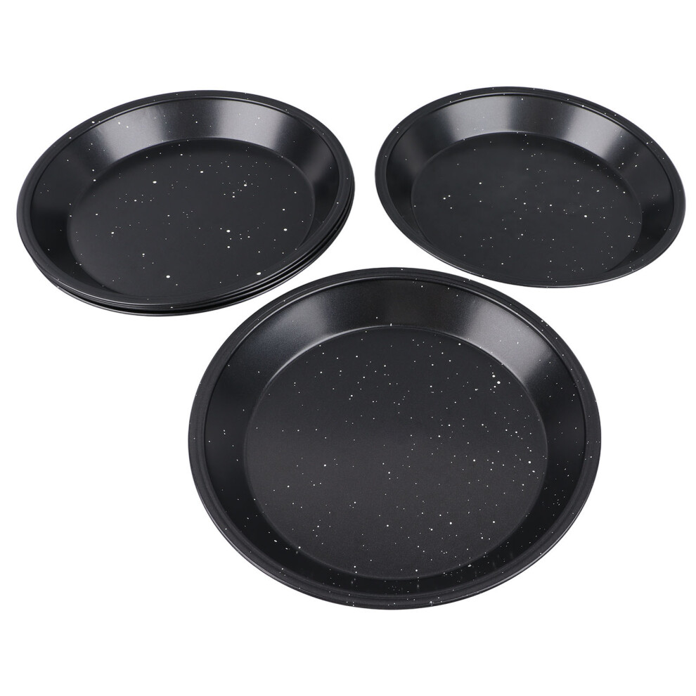 6PCS 9 Inch Carbon Steel Nonstick Baking Pan Set for Cake & Pizza