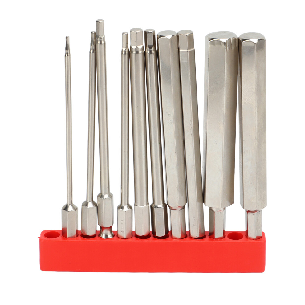 Hex Wrench Drill Bit 1/4In Shank Metric Sizes 9387669411073