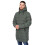 (XXL, Olive) Crosshatch Mens Longkamp Jacket 1