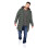 (XXL, Olive) Crosshatch Mens Longkamp Jacket 4