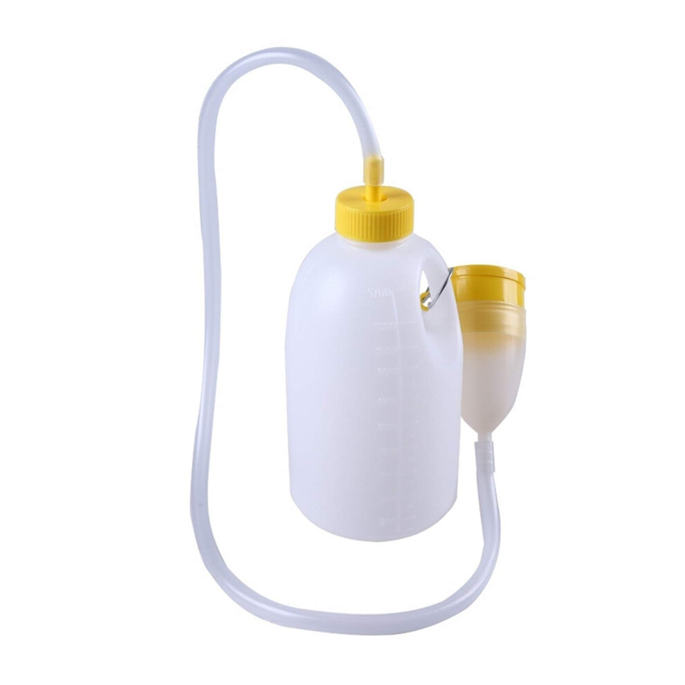 Portable Urinal For Men 1700 Ml White Urine Bottle Travel Toilet For Camping Home Car Outdoor Use 6482260653334