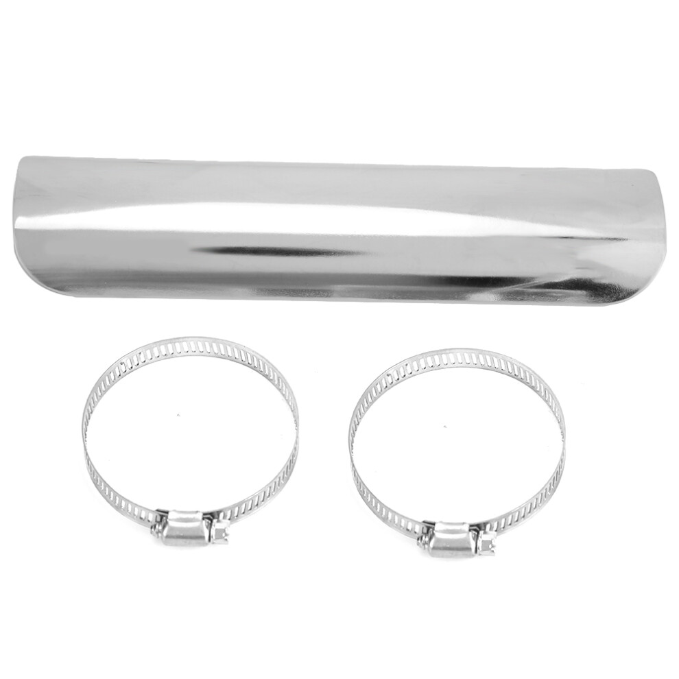 Exhaust Pipe Heat Shield Chrome Plate For 9387669411653