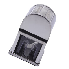 Ice Shaver Hand Ice Mill Accessories Mini Ice Crusher Hand Operated Stainless Steel Ice Chopping Machine Silver