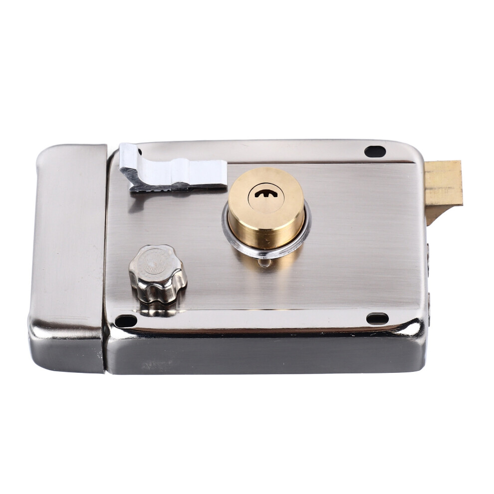 Copper Core Rim Deadbolt Lock Set For Doors, Left Handed, 35-50Mm 4091341529400