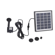 Solar Water Pump Kit 175L/H 6V Black Fountain for Garden Pool Fish
