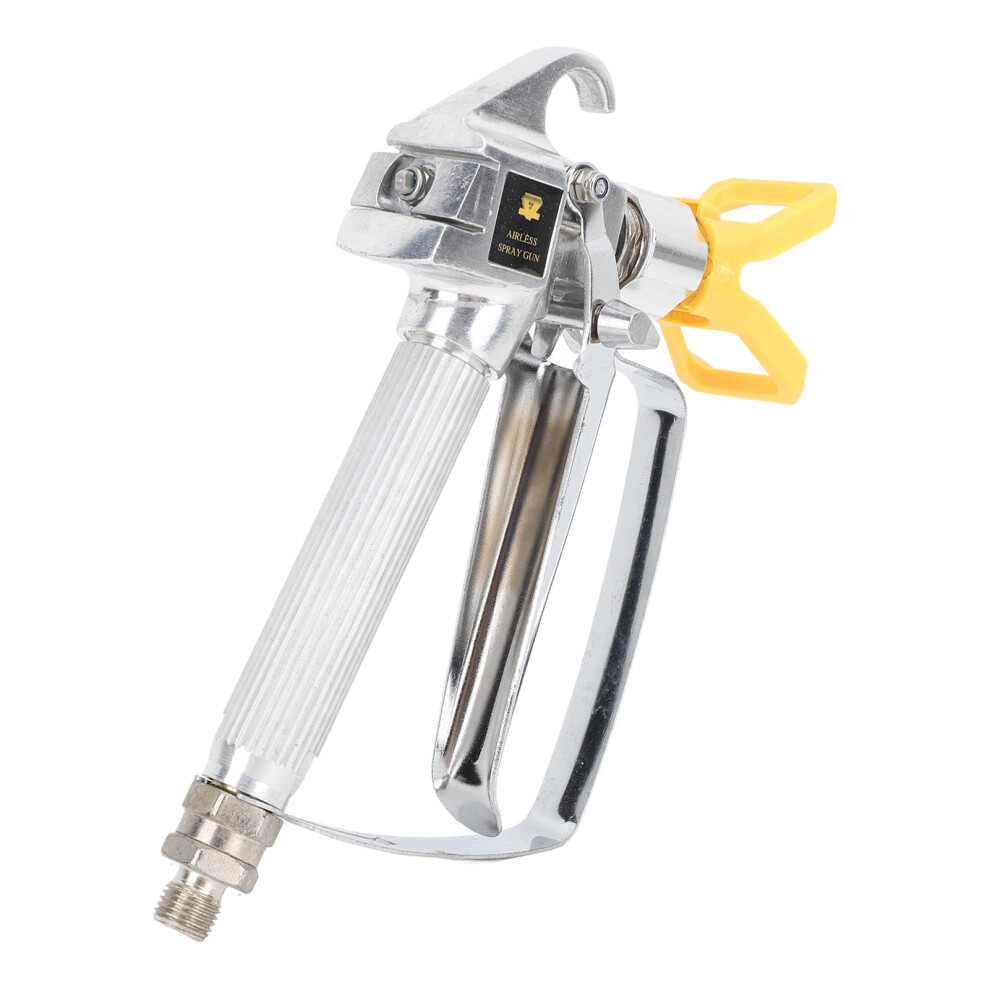 High Pressure Iron Airless Spray Gun For Paint Putty Latex Durable Portable 4031341534417