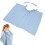 Cotton Breastfeeding Cover, Blue, Double Layer, 70x100cm 16