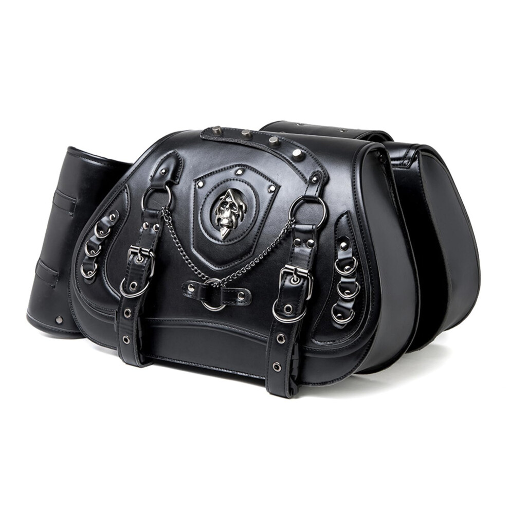 Stylish Punk-Inspired Motorcycle Bag | Fashionable Durable Leather Tote For Riders Seeking Unique Expression And Functionality 6947110155180
